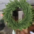 thumbnail image 6 of Lilixerw Christmas Artificial Pine Wreath,15.7Inch Realistic Christmas Garland for Front Door Window Holiday Decor,Fake Greenery Hanging Ring Xmas Ornament, 6 of 6