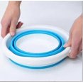 thumbnail image 4 of Collapsible Bucket With Handle, Mop Bucket, Silicone Portable Fishing Bucket, Bucket For Cleaning, Backpacking, Camping And Outdoor Survival (blue), 4 of 4