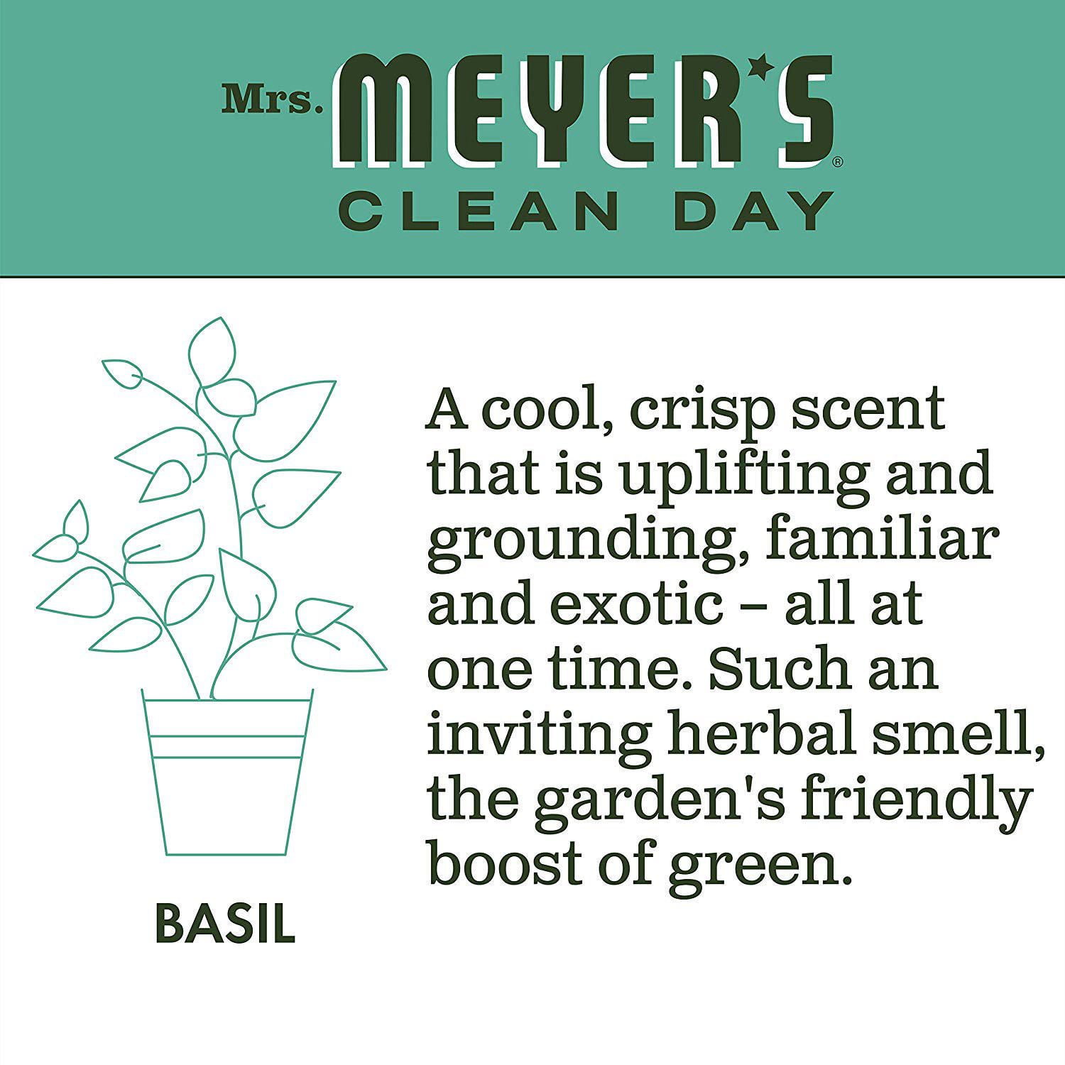 Mrs. Meyer's® Clean Day Savons pour les mains - Parfum de Basilic