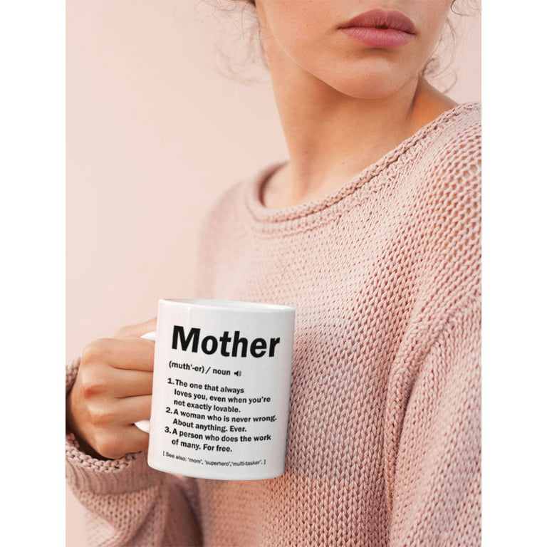 Definition of Mom Fun Dictionary Custom Mug