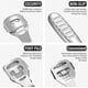 thumbnail image 3 of 24 Pieces Callus Shaver Set, 20 Replacement Slices Blades 2 Callus Shavers and 2 Foot File Head Foot Care Tools Steel Handle, 3 of 5