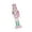 Pink body and green, variant on Zeiwohndc Carving Wooden Candy Color Nutcrackers 25cm Holiday Decoration For Family Use