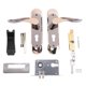 thumbnail image 1 of Indoor Household Door Handle for Home with Security Lock Key Set Aluminum Alloy, 1 of 5