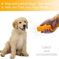 thumbnail image 2 of NETSENG LED Ultrasonic Dog Training Device 3 in 1 Stop Barking Stop Barking Handheld Dog Training Device(Yellow), 2 of 7