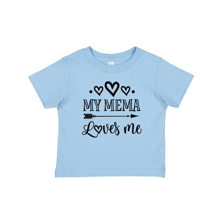 

Inktastic My Mema Loves Me Girls Girls Baby T-Shirt