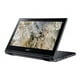 Acer Chromebook Spin 311 R721T-62ZQ - Flip design - AMD A6 - 9220C / jusqu'à 2,7 GHz - Chrome OS - Radeon R5 - 4 GB RAM - 32 GB eMMC - 11,6" AHVA Écran Tactile 1366 x 768 (HD) - Wi-Fi 5 - Schiste Noir - kbd: US – image 1 sur 13