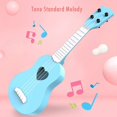 thumbnail image 3 of Ukelele Ukulele De Juguete Para Principiantes Niños Ukulele Educativo Lindo,Rosado Afortunado Sencillez, 3 of 5