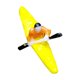 thumbnail image 5 of 2xEstatuilla De Kayak Adorno Creativo Estatua De Kayak Para Estanque Exterior Piscina Amarillo, 5 of 8