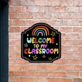 thumbnail image 5 of Heritage Plus Welcome To My Classroom Wall or Door Sign | School Signage - Medium, 5 of 9