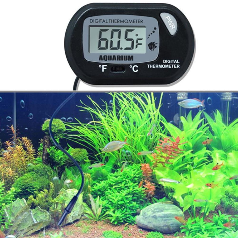 Digital LCD Display Thermometer Aquarium Fish Tank Temperature Water Z5Z8 