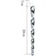 thumbnail image 2 of 12 Pieces Reflective Wind Spiral Bird Scare Reflective Bird Repellent Garden Decoration For Balcony And Garden, 2 of 5