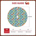 thumbnail image 3 of KLL Artoon Transport Christmas Tree Skirt 48" ,Party Decorations Farmhouse for Christmas Decorations Holiday Party, 3 of 6