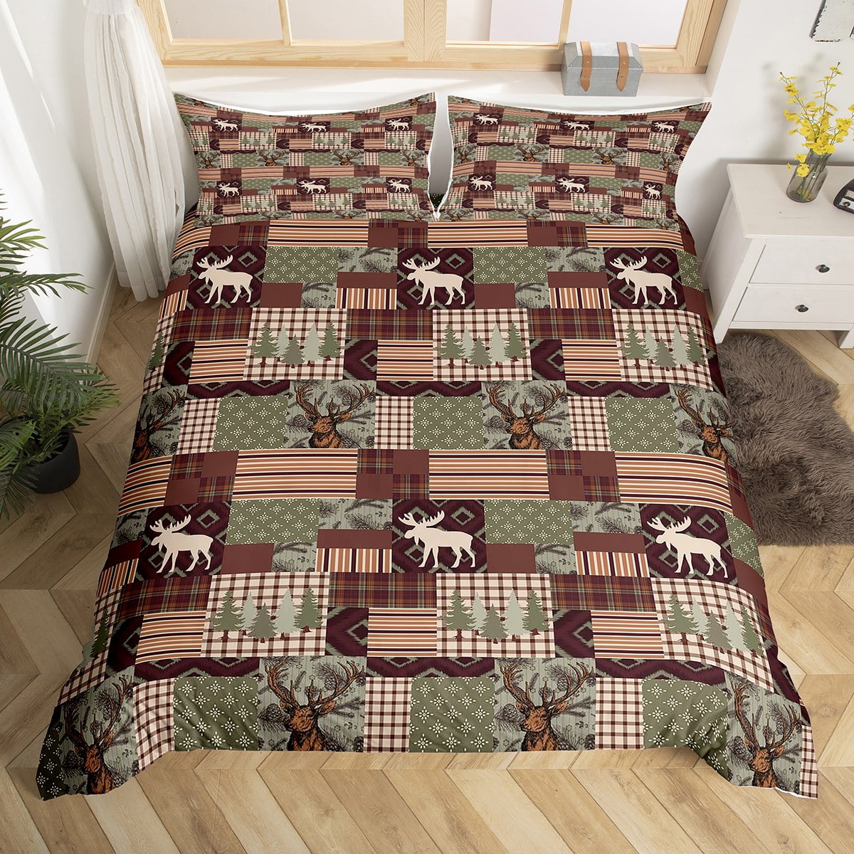 Handmade Deer Hide Bed Cover : r/ATBGE