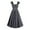 B11 Dark Gray plus size summer dresses Clearance Under $5, variant on Gothic Dresses for Women Sexy Lace up Sleeveless Medieval Dresses Elegant Vintage Round Neck Renaissance Aline Swing Dresses