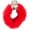 Red, variant on Pepperell Craft Fuzzy Stems - Red, 9 ft