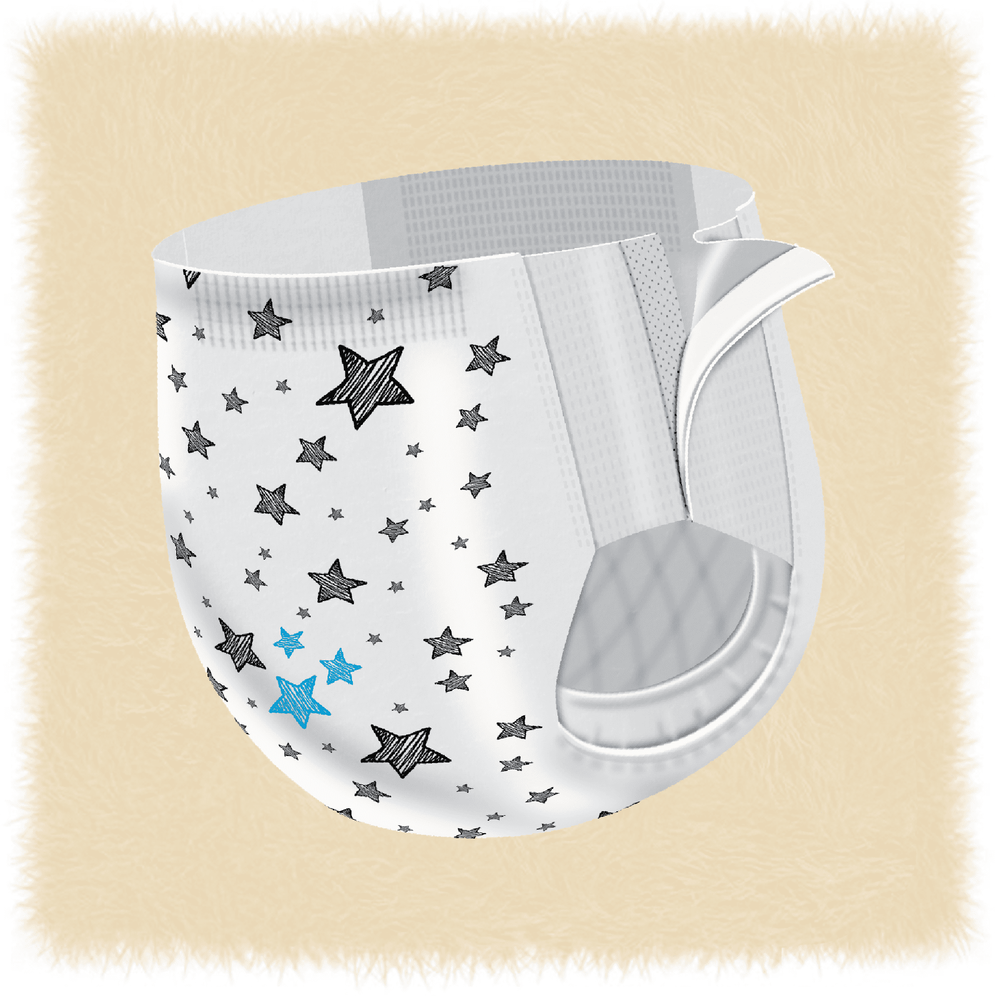 Cuties 3T/4T Potty Training Pants for Girls and Boys, Hypoallergenic with Skin Smart, 92 Count