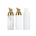 thumbnail image 4 of Muka 1.7 OZ /50ml Clear Travel Mini Foaming Soap Bottle with Gold Cap, 4 of 6