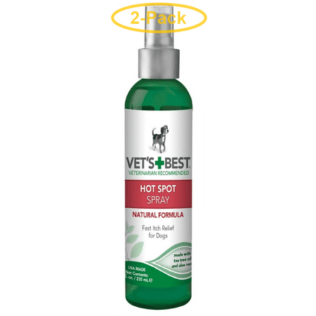 Vets Best Hot Spot Itch Relief Spray for Dogs 8 oz - Pack of (Best Product For Jock Itch)