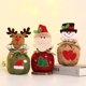 thumbnail image 2 of 6 bolsas de regalo con cordón de Navidad, bolsas de regalo de manzana con diseño 3D, bolsa de dulces de Navidad para niños con cordones, bolsas de arpillera tejidas con franela Sailing Electrónica, 2 of 5