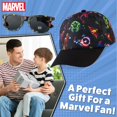 thumbnail image 4 of Set de gorra de béisbol y gafas de sol Marvel Spiderman para niños UV400, 4 of 6