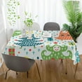 thumbnail image 6 of 54"x72" Christmas Tree Tablecloth, Waterproof Washable Polyester Square Table Cover, Durable Tablecloth for Kitchen Dining Table Party Decor, 6 of 7