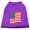 Purple, variant on Paws and Stripes Screen Print Shirts Aqua XS (8)