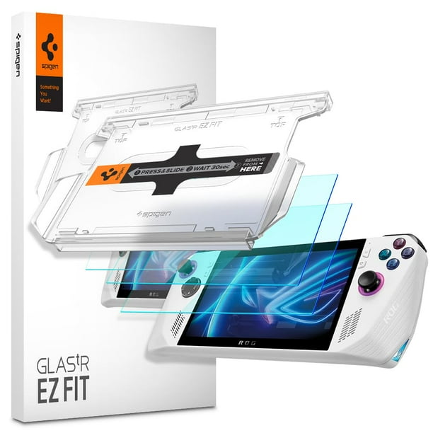 Paquete de 2 protectores de pantalla de vidrio templado Spigen para ASUS ROG Ally