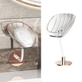 thumbnail image 4 of Hearth & Gear Soap Suction Cup Punch Wall Mounted Bathroom Shelf Universally Adjustable Home Bathroom Drain Soap Covers Storage Rack for Kitchen Counter Counter Extender Kitchen Sponge Holder Foldable, 4 of 7