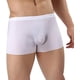 thumbnail image 4 of Calzoncillos bóxer de seda de hielo para hombre, calzoncillos transparentes transparentes sexys, 3 uds. JAMW Sencillez, 4 of 5
