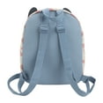 thumbnail image 4 of Disney Stitch Applique Character Head Pink Dress Pattern 10.6" Mini Backpack, 4 of 7