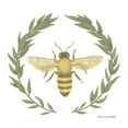thumbnail image 2 of Miller, Sara Zieve 15x15 White Modern Wood Framed Museum Art Print Titled - Happy to Bee Home I Yellow, 2 of 4