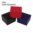 thumbnail image 3 of Soumake Jewelry Box Exquisite Decoration Portable Cardboard Present Gift Container Case For Wedding Fashion, 3 of 3