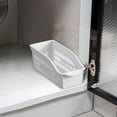 thumbnail image 4 of EGNMCR Desktop Organizer Bathroom Kitchen Fruit Vegetable Refrigerator Fresh Storage Basket Snacks Sundries Plastic Storage Basket Material Thick Fruit and Vegetable Organizer, 4 of 6