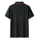 thumbnail image 3 of pstuiky camisetas de hombre, Camisa informal de manga corta con cuello vuelto, cómoda y lisa, para hombre ropa de hombre xl, 3 of 3