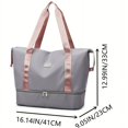 thumbnail image 3 of One Large Capacity Men's Handbag Fashion Shoulder Bag Oxford Cloth Waterproof Wear-resistant Casual Bag Independent Shoe Storage Short-distance Travel Bag, 3 of 4
