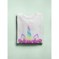 thumbnail image 3 of Rainbow Horn Unicorn Sweatshirt Women -Image by Shutterstock, Female 5X-Large, 3 of 4