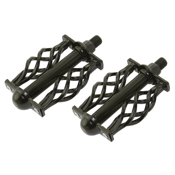 bike Twisted Pedals W/Cage 1/2" Black.lowrider beach