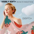 thumbnail image 3 of GZHJMY Beach Towel for Women Girls, Red Strawberry Bath Towel, Oversized Lightweight Sport Towel, 31x63 Inch, 3 of 7