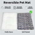 thumbnail image 4 of 2 piezas (L) estera de cama de conejillo de indias lavable, almohadilla de cama de invierno de conejo para interior, colchones cálidos de cama para animales pequeños, almohadilla de dormir d, 4 of 5