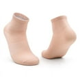 thumbnail image 1 of Unisex Sweat-Absorbing and Breathable Cotton Socks, Solid Color Short Tube Socks, 1 of 3