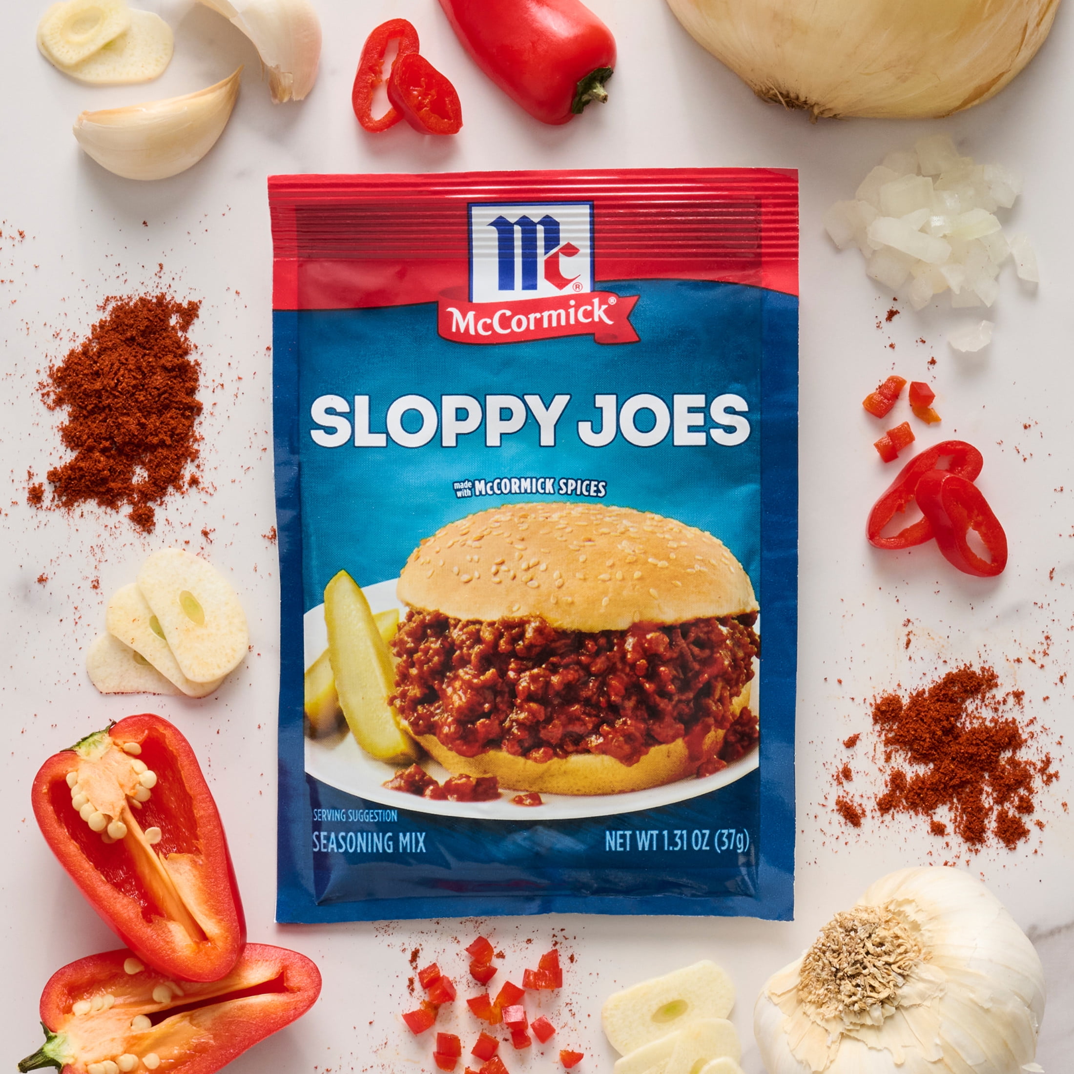 McCormick Sloppy Joes Seasoning Mix, 1.31 oz Packet