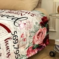 thumbnail image 3 of LHSHID 50th Birthday Gifts for Women Blanket 50th Birthday Decorations Woman 50th Birthday Gift Ideas Gifts for 50 Year Old Women 1973 Birthday Gifts for Women Throw Blanket 50x60in, 3 of 6