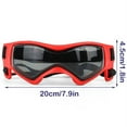 thumbnail image 3 of Cute Pet Sunglasses Windproof Dog Eye Protection Glasses Party Costume Photo for Puppy Cat New, 3 of 3