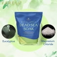 Yareli Dead Sea Bath & Foot Soak, Eucalyptus Magnesium Bath Salt Flakes