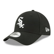 Men's New Era Black Chicago White Sox Team League 9FORTY Adjustable Hat - OSFA