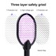 thumbnail image 5 of Swatter electrónico,Lámpara de Escritorio para Matar Mosquitos Eléctrica de Mano Retráctil para El Hogar Meterk Swatter electrónico, 5 of 7