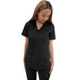 thumbnail image 2 of Fubu Women's 5-Pocket V-Neck Scrub Top Medical Nursing Uniform, 2 of 6