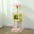 thumbnail image 3 of PawHut 48" Flower Cat Tree, Cat Tower for Indoor Cats with Flower Perch, 3 of 10