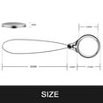 thumbnail image 3 of Accessories For Mobile Phone Ring Hang Rope Mobile Phone Straps Metal Stand Mobile Holder Finger Ring Lanyard BLACK, 3 of 8