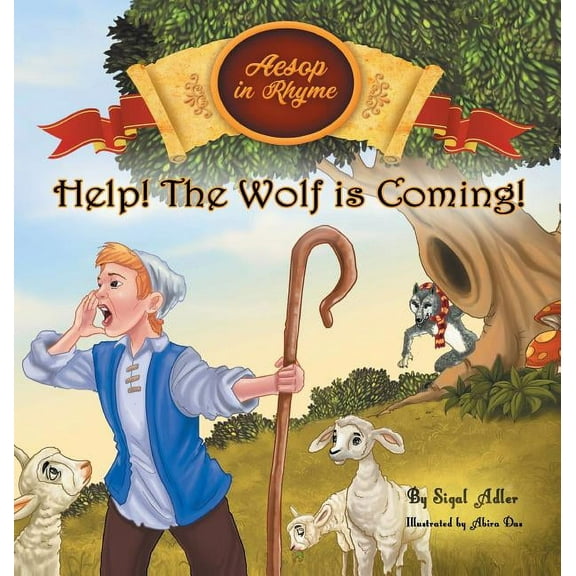 Help! The Wolf Is Coming!: Children Bedtime Story Picture Book, (Hardcover)